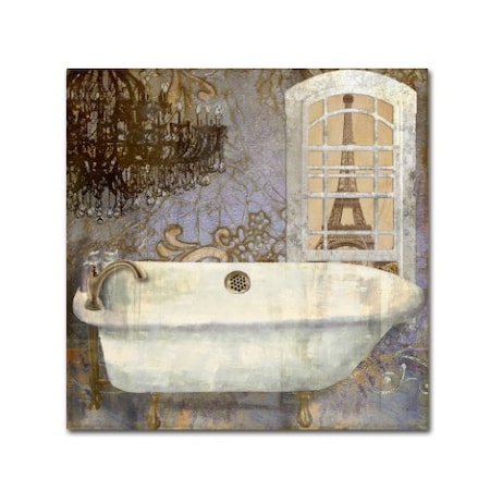 Color Bakery 'Salle De Bain I' Canvas Art,18x18